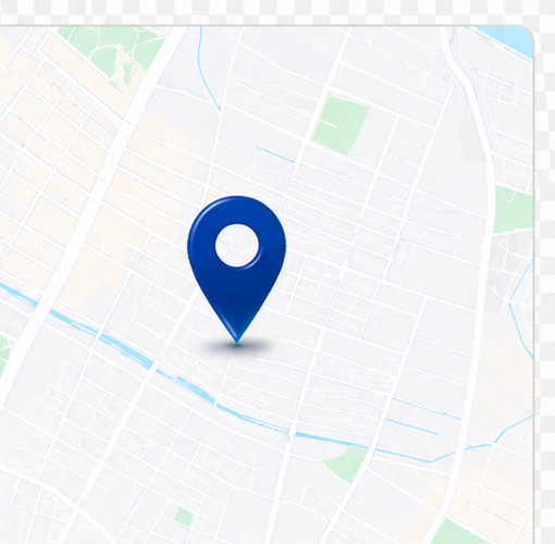 Mapa da localização da Clean Club no P Sul